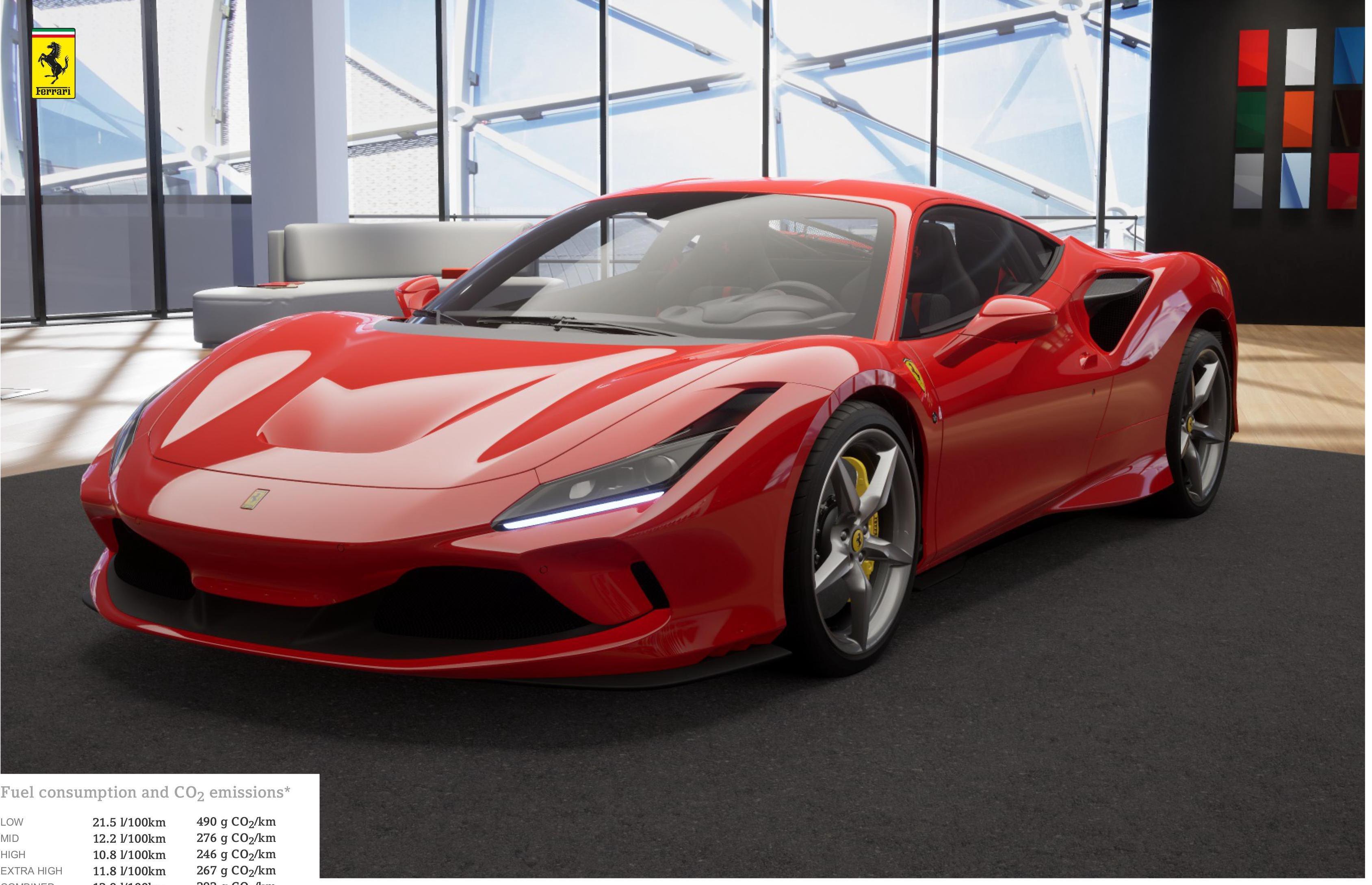 法拉利F8 2022款 FerrariTribato3.9T