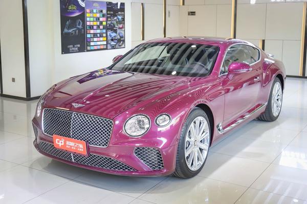 宾利欧陆GT紫色2020年09月