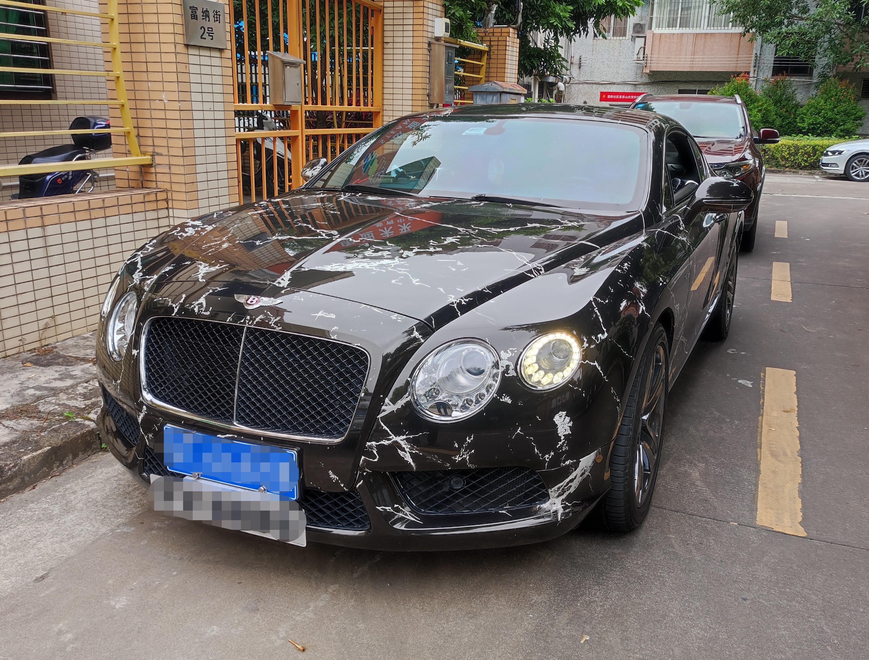宾利欧陆GT黑色2013年05月