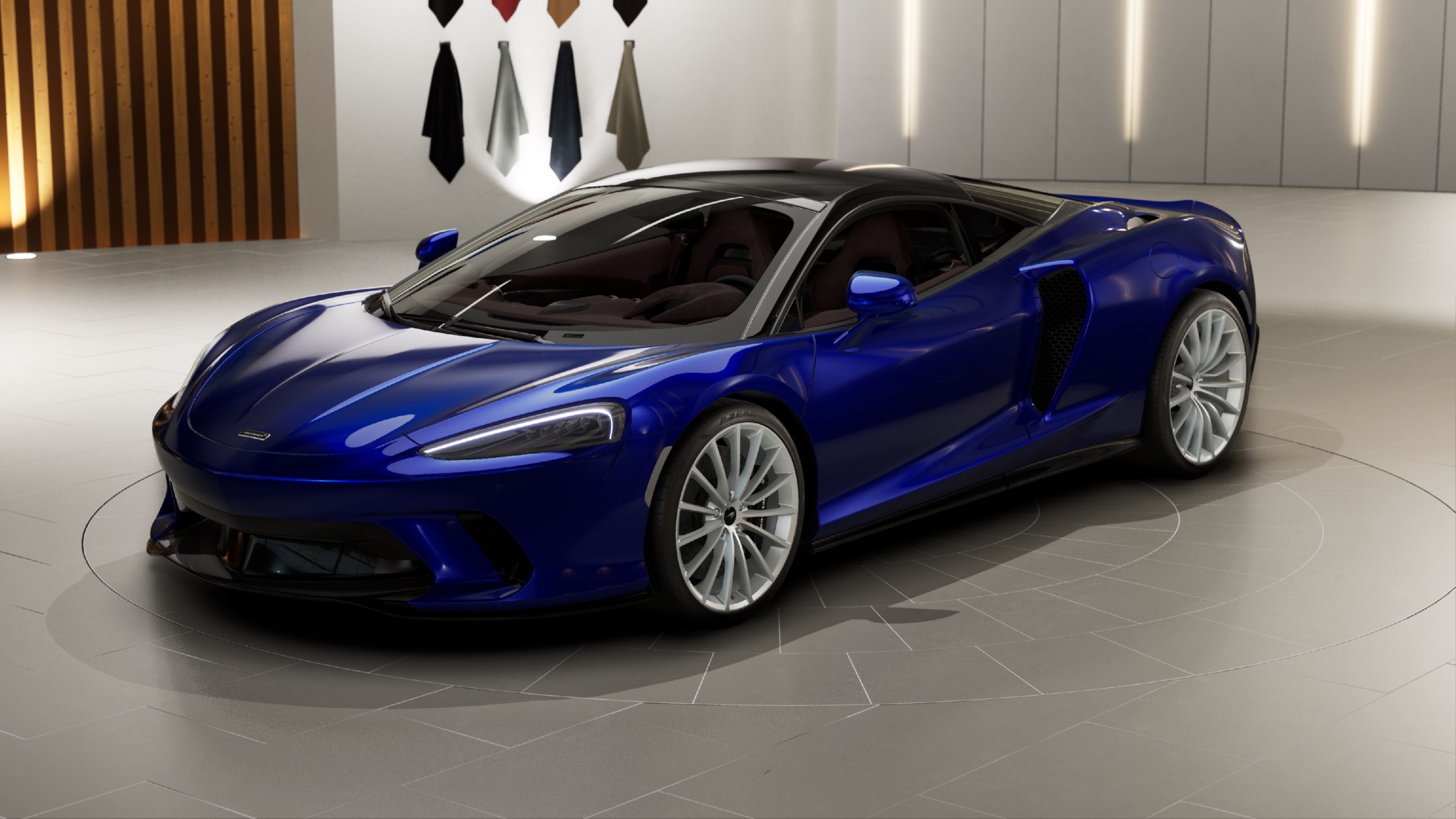 迈凯伦GT蓝色2024年05月
