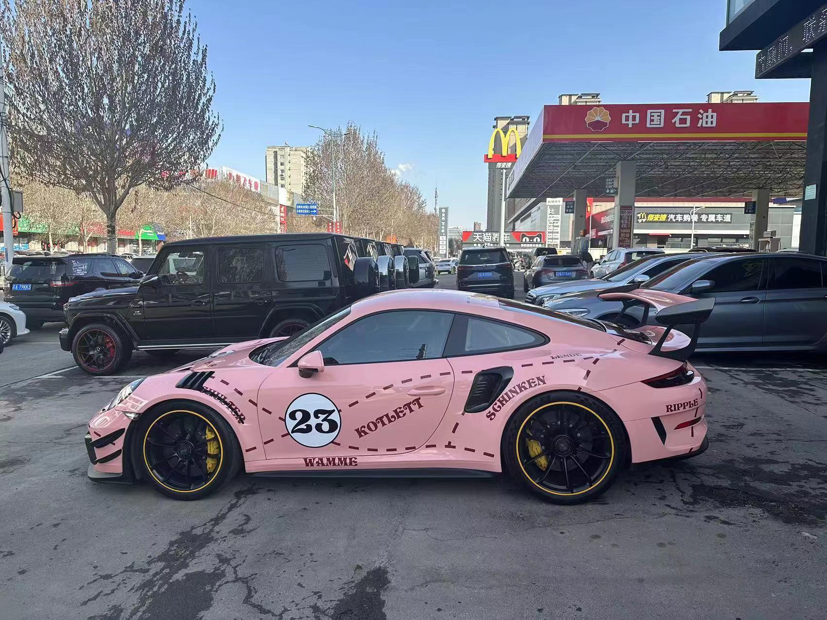 保时捷911黑色2019年01月