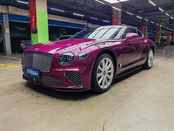 宾利欧陆GT紫色2021年06月