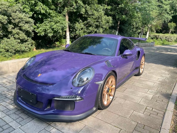 保时捷911紫色2016年03月