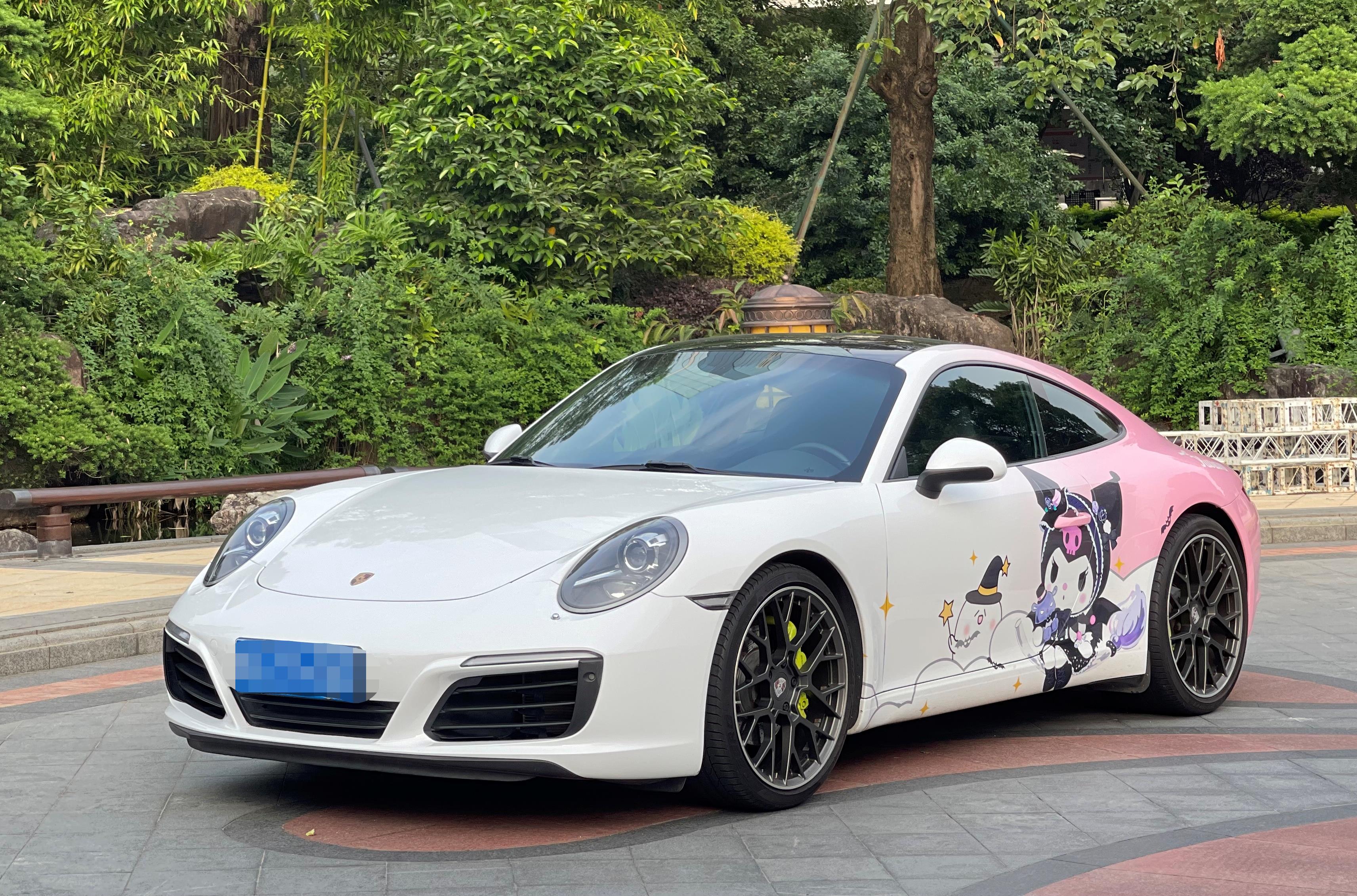 保时捷911白色2017年06月