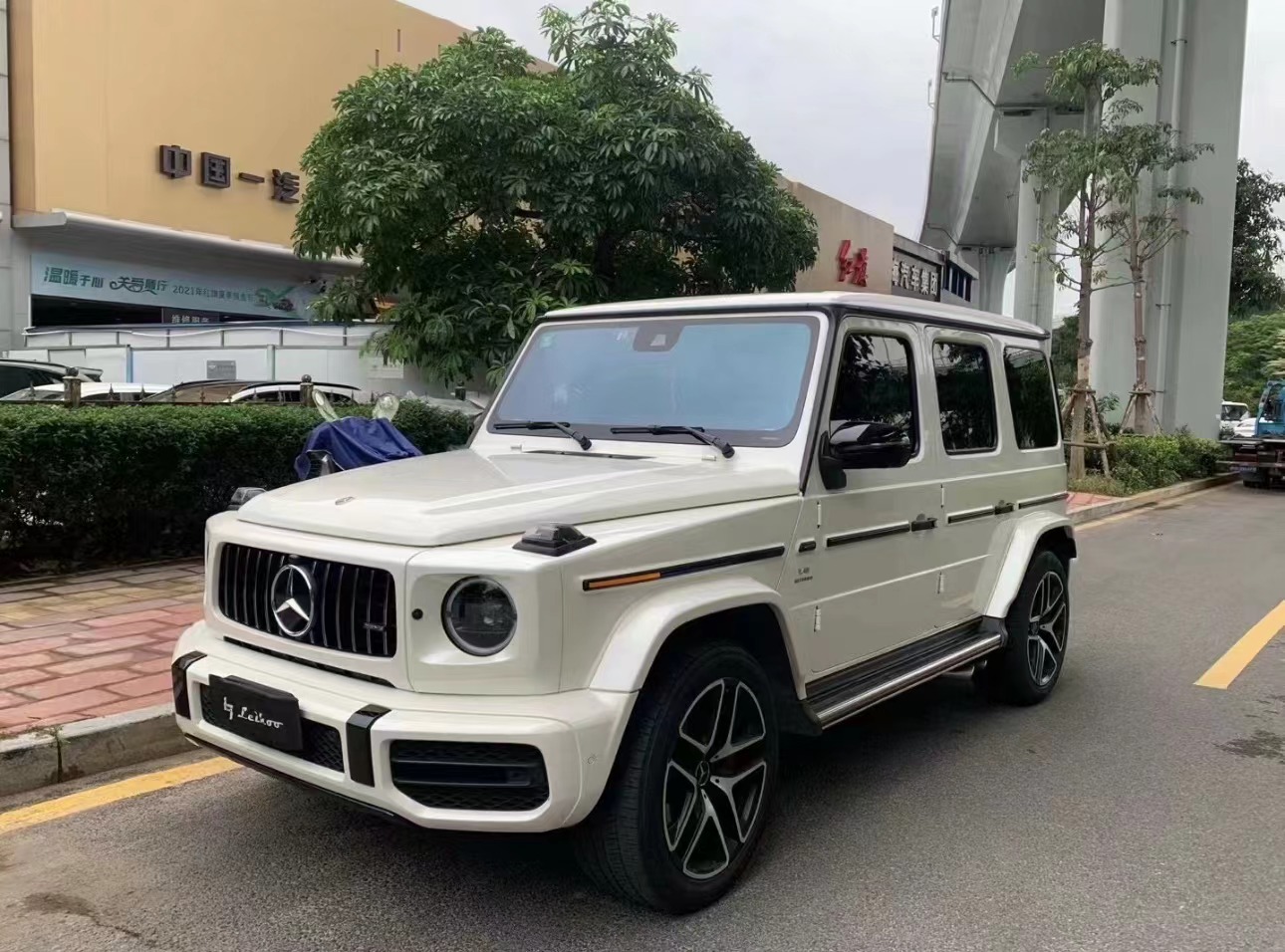 奔驰AMGG级 AMG白色2019年07月