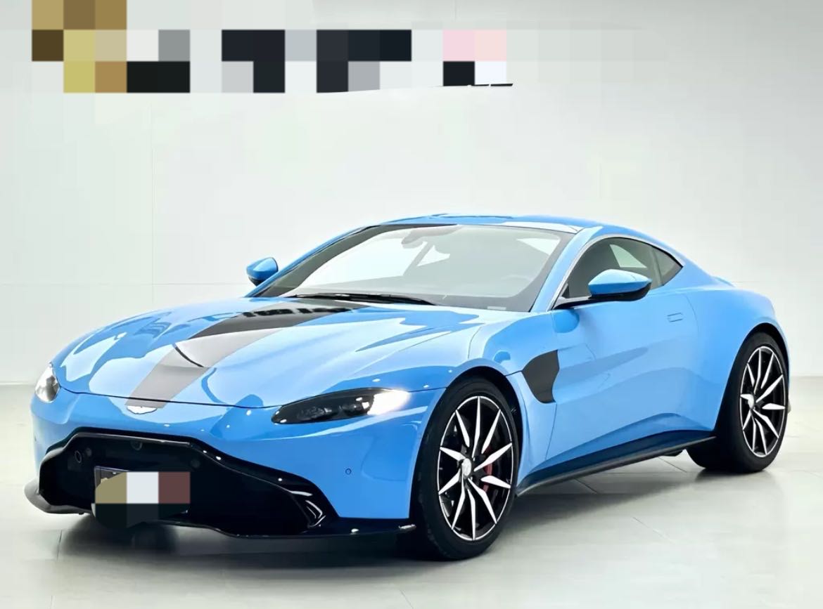 阿斯顿马丁Vantage 蓝色2021年07月