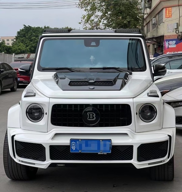 奔驰AMG系G级白色2019年06月