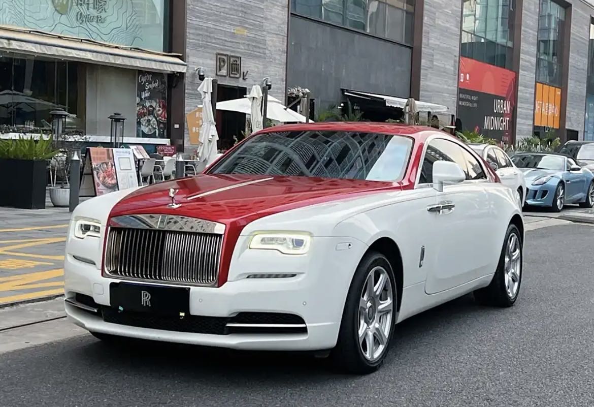 劳斯莱斯魅影白色2018年03月