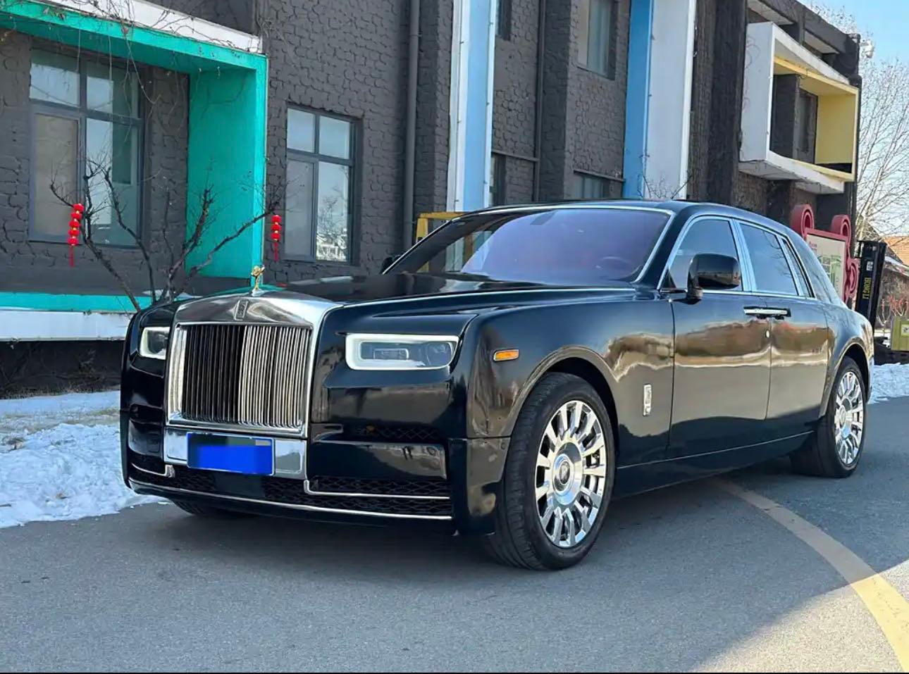 劳斯莱斯幻影黑色2009年11月