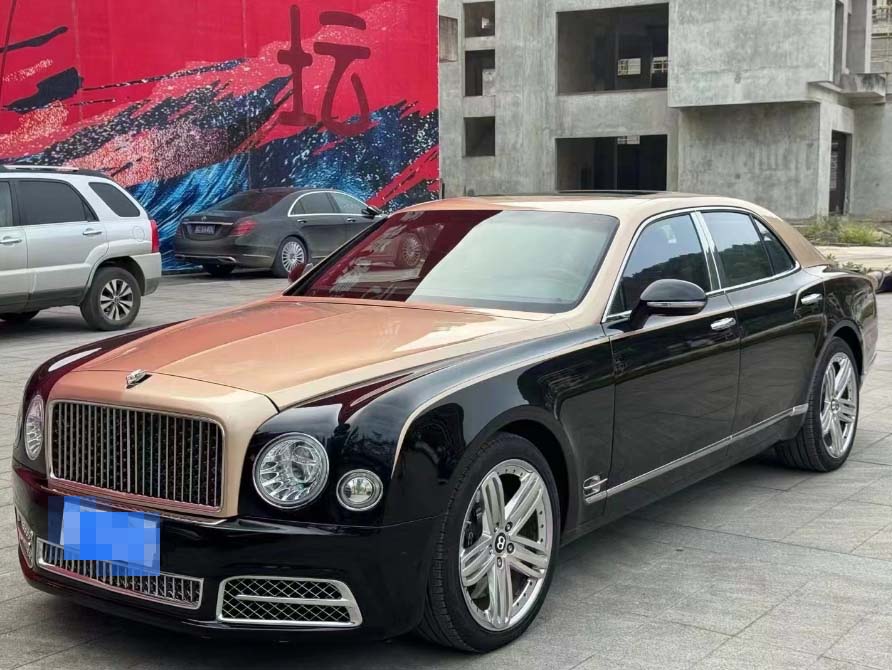 宾利慕尚黑色2013年05月