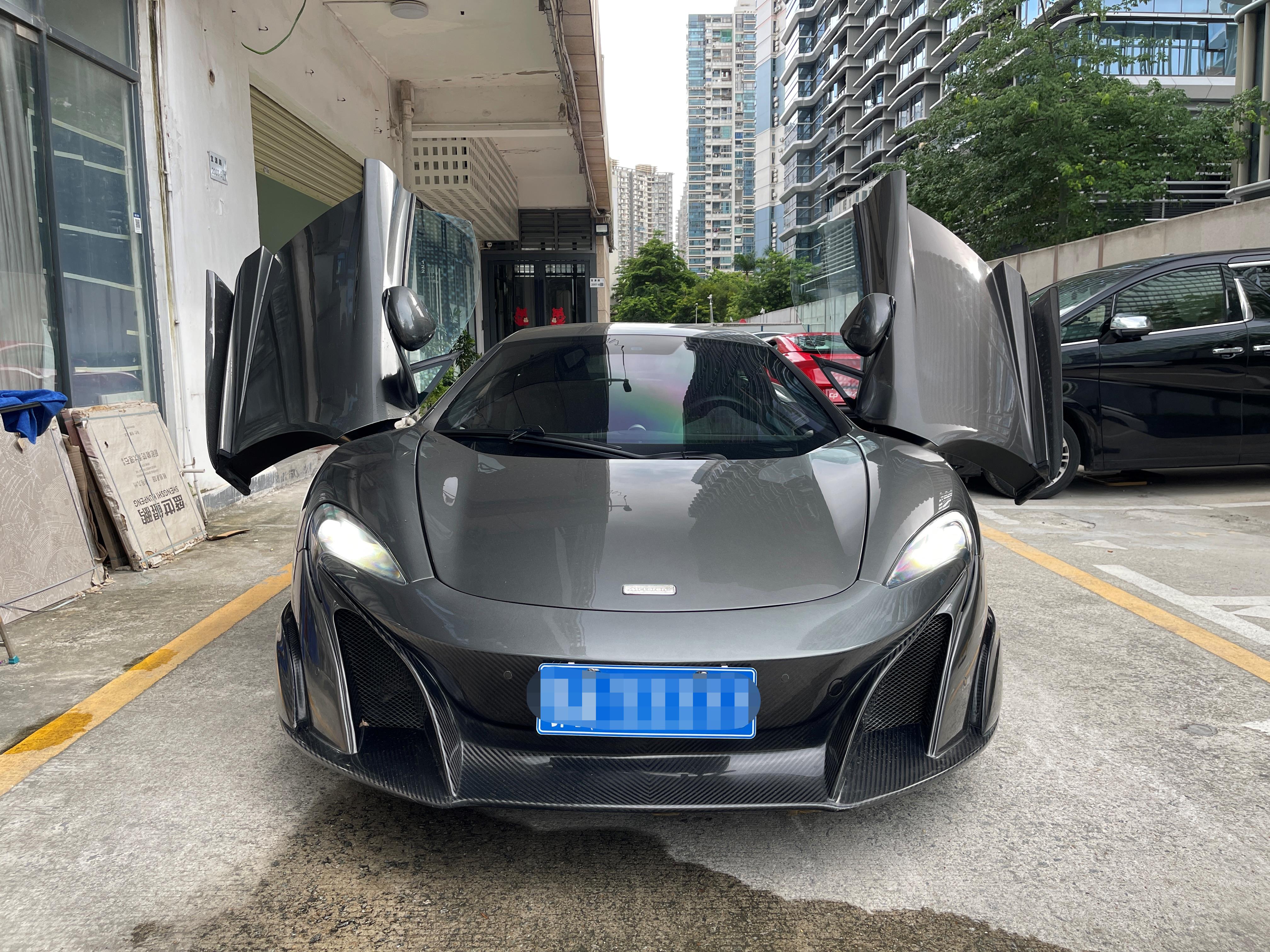 迈凯伦650S银灰色2016年08月