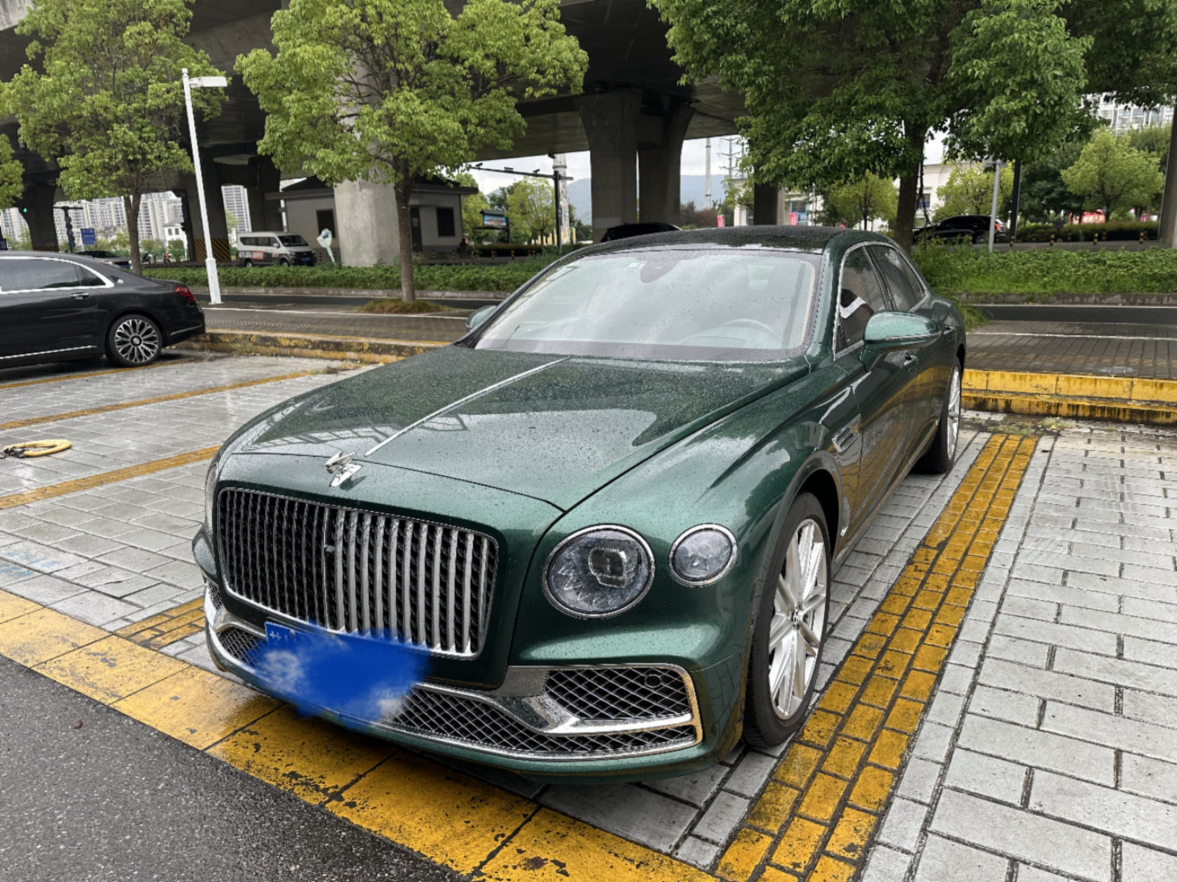 宾利飞驰 绿色2020年12月