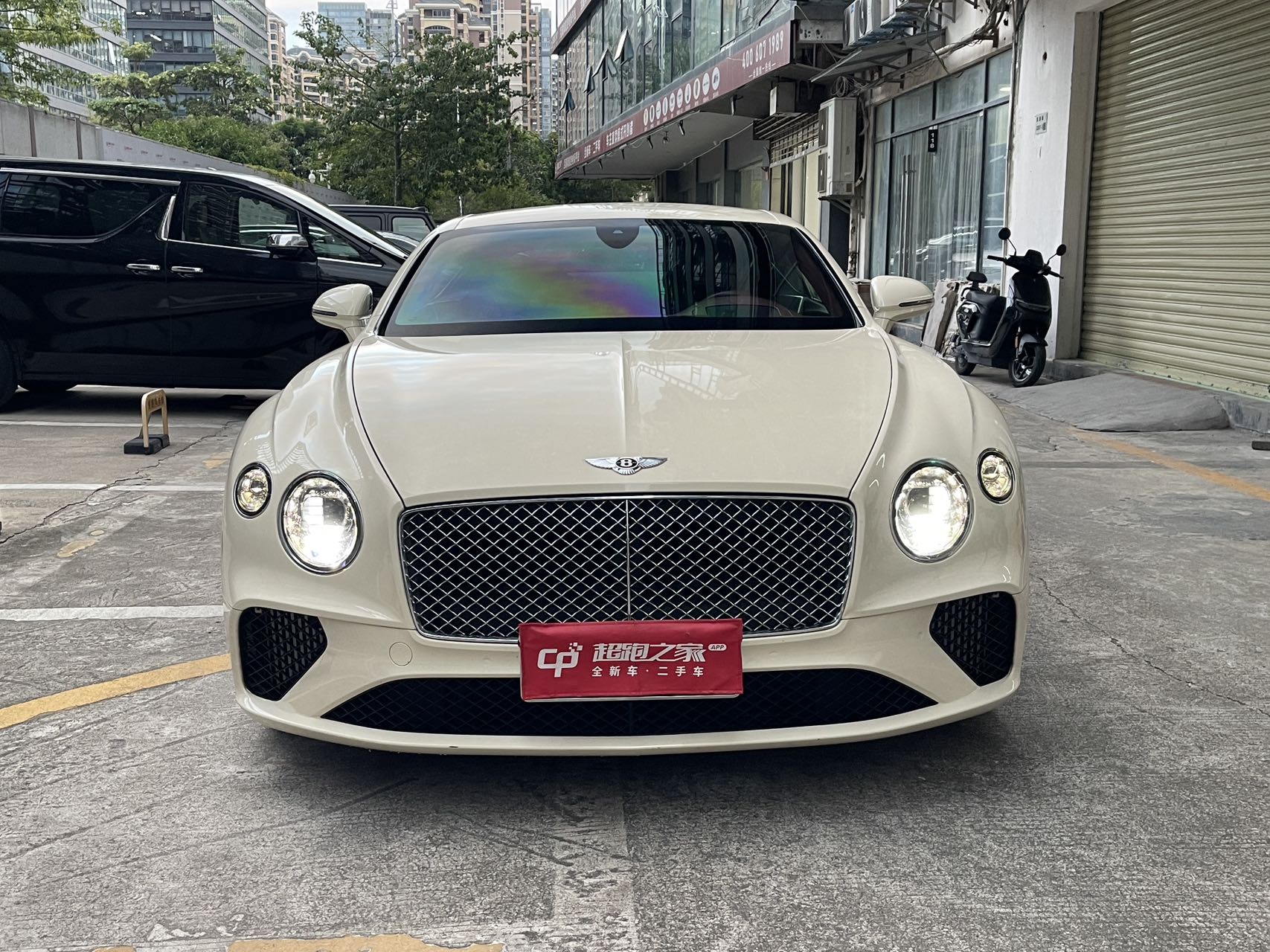 宾利欧陆GT蓝色2020年09月
