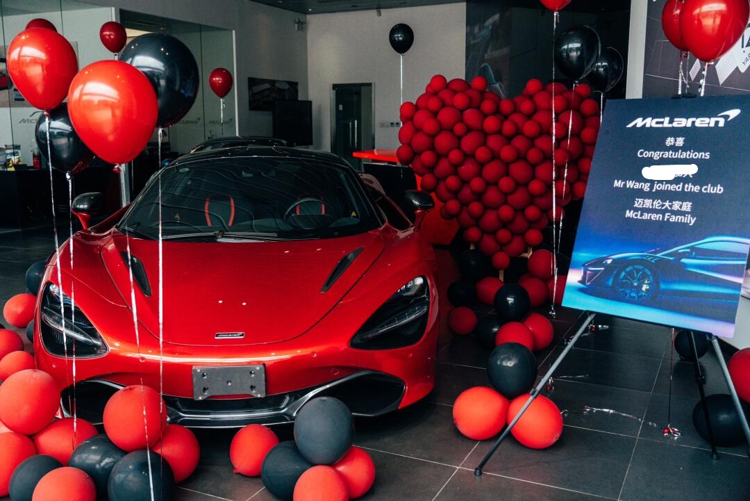 迈凯伦720S 红色2019年01月