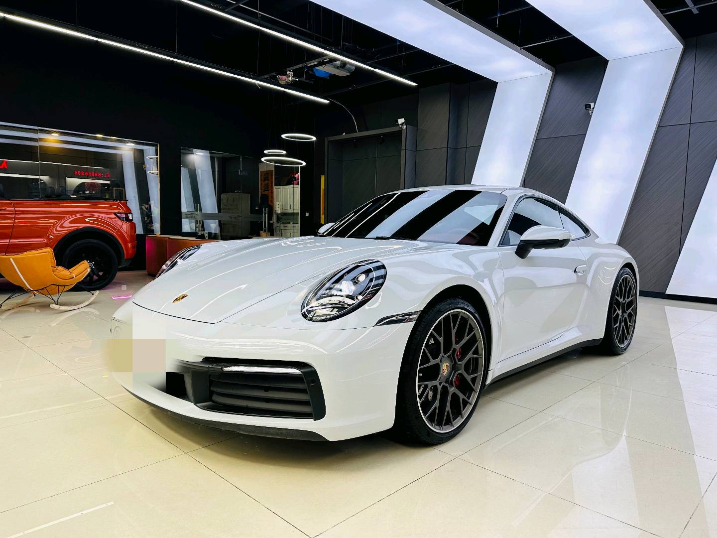 保时捷911白色2020年09月