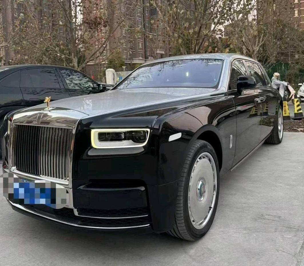 劳斯莱斯幻影黑色2019年05月