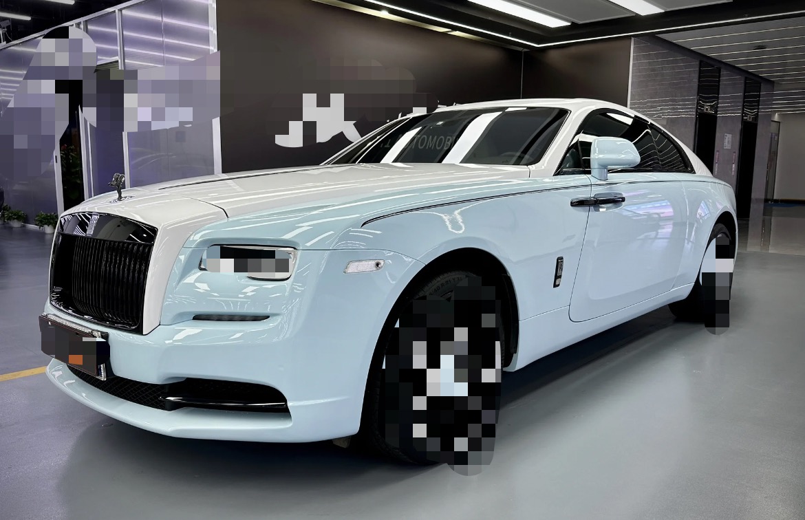 劳斯莱斯魅影蓝色2014年03月