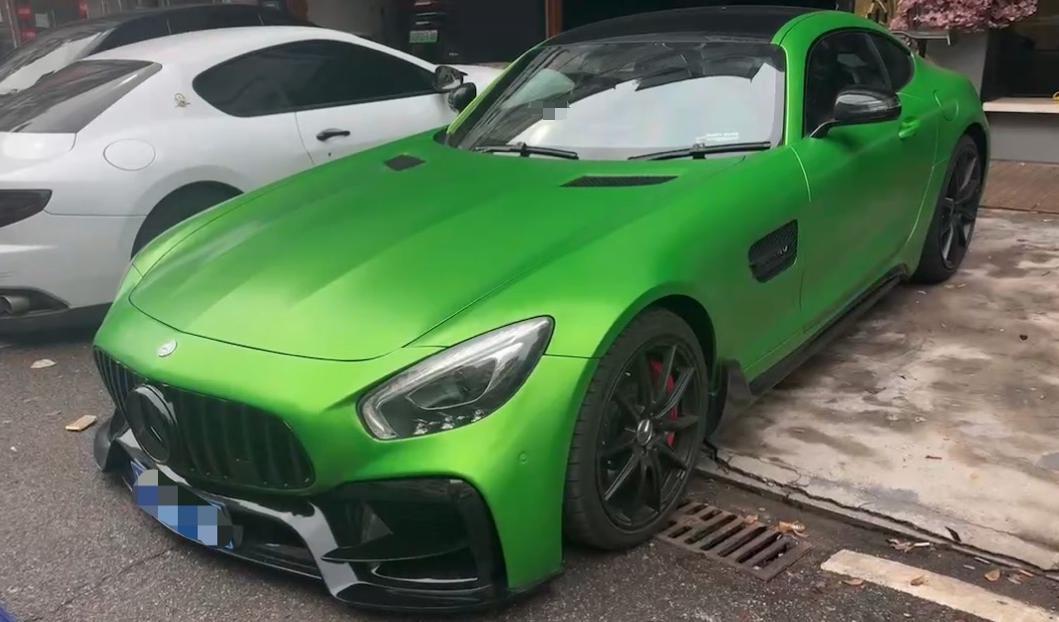 奔驰AMG GT灰色2015年12月