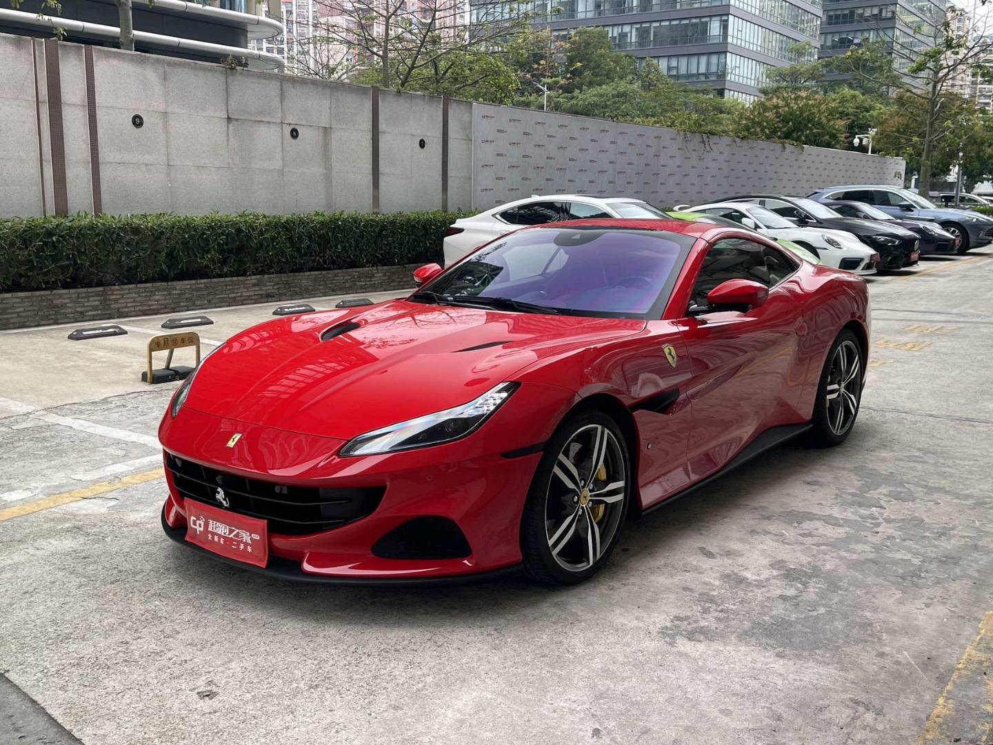 法拉利Portofino红色2022年07月