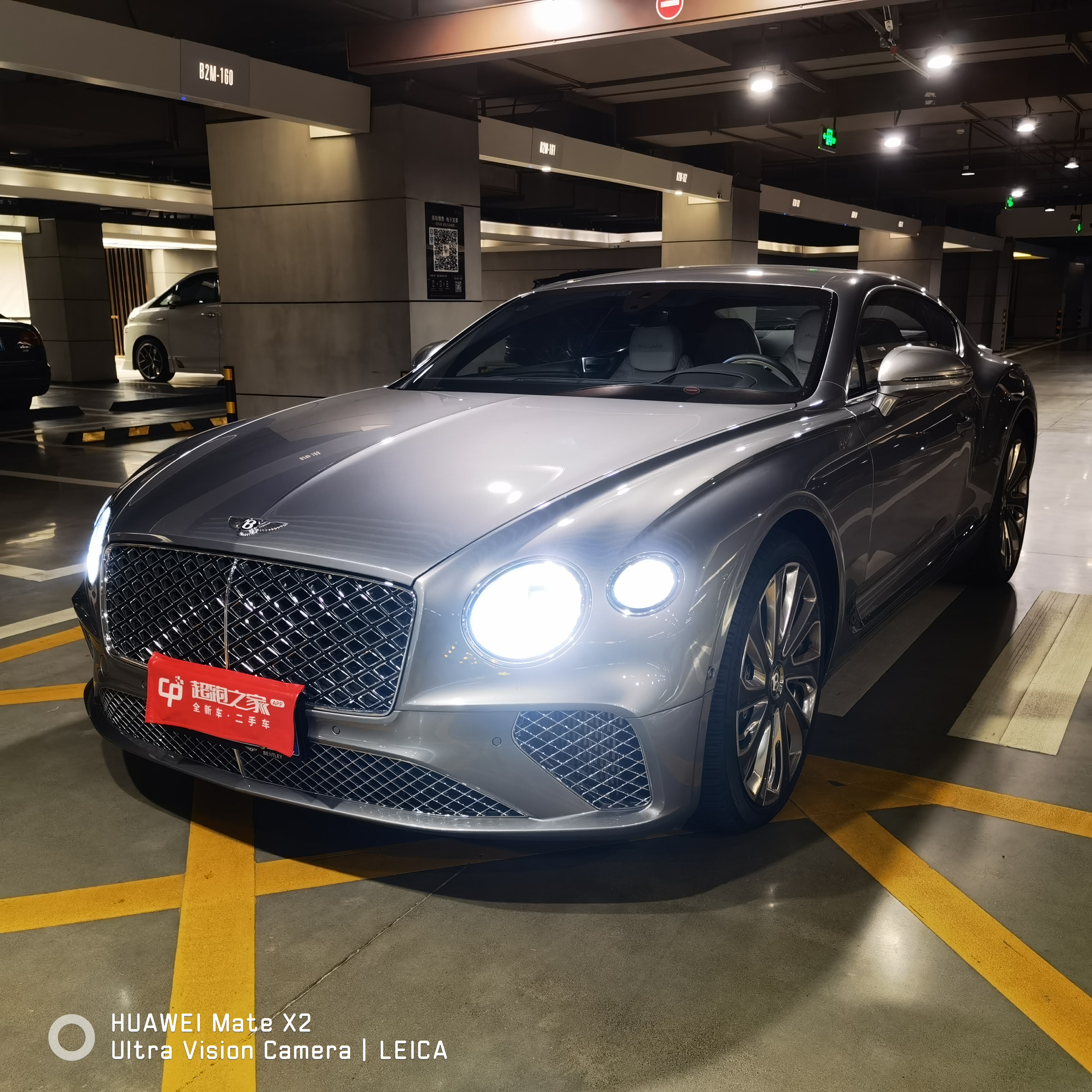 宾利欧陆GT灰色2022年06月