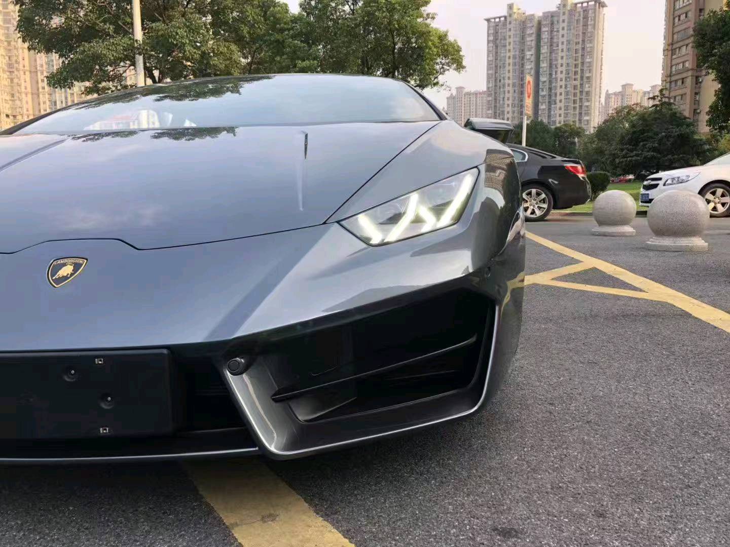兰博基尼Huracan灰色2017年09月
