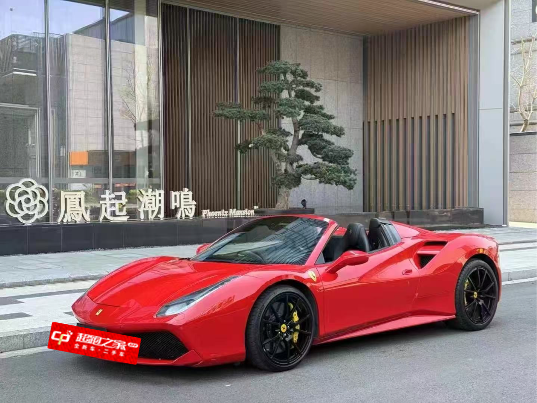 法拉利488红色2017年03月