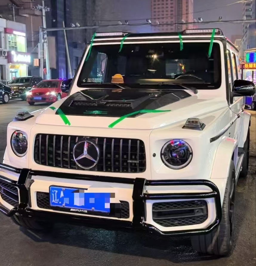 奔驰G级 AMG白色2020年12月