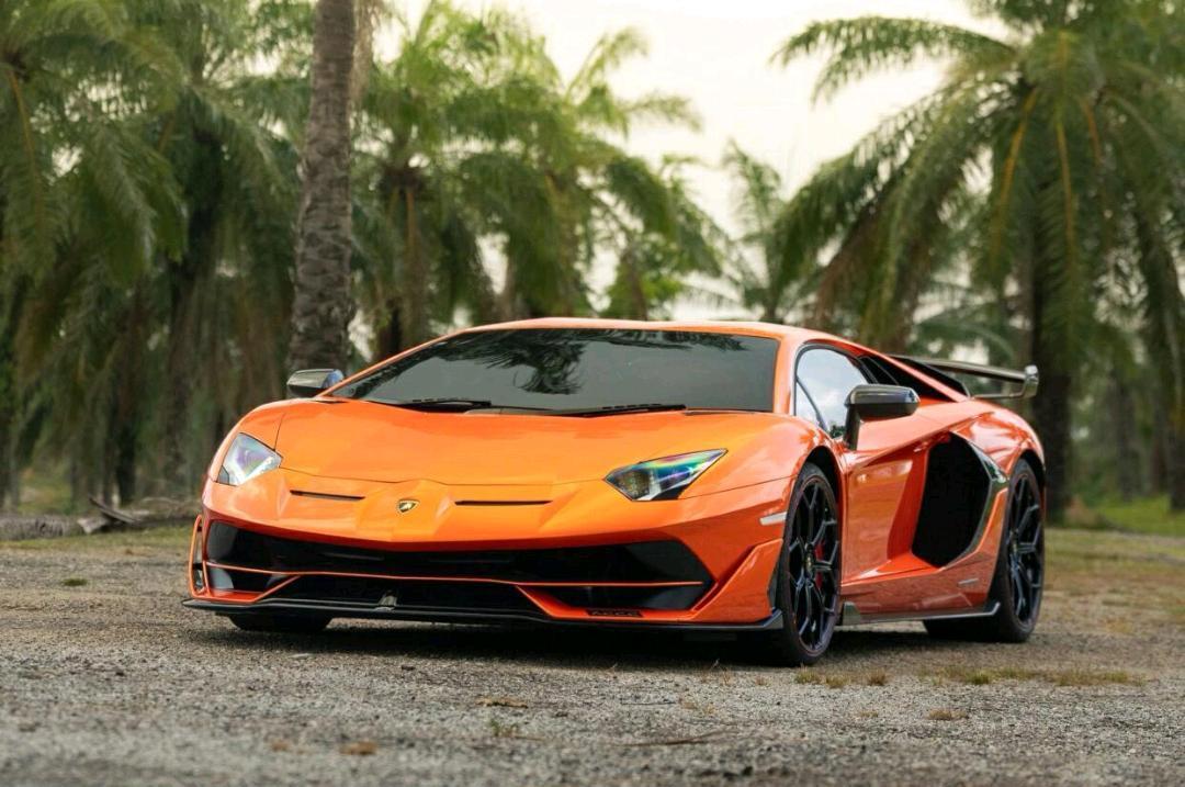 兰博基尼Aventador橙色2016年08月