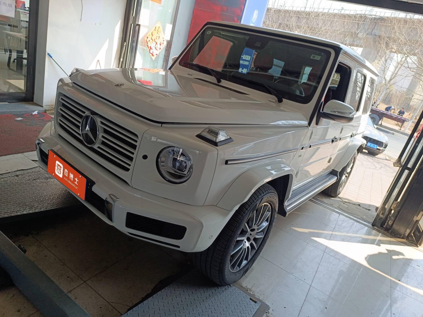 奔驰G级白色2022年07月