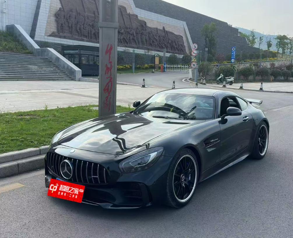 奔驰AMG GT绿色2019年11月