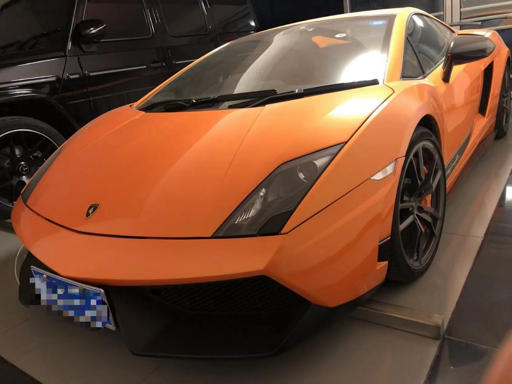 兰博基尼Gallardo橙色2013年06月
