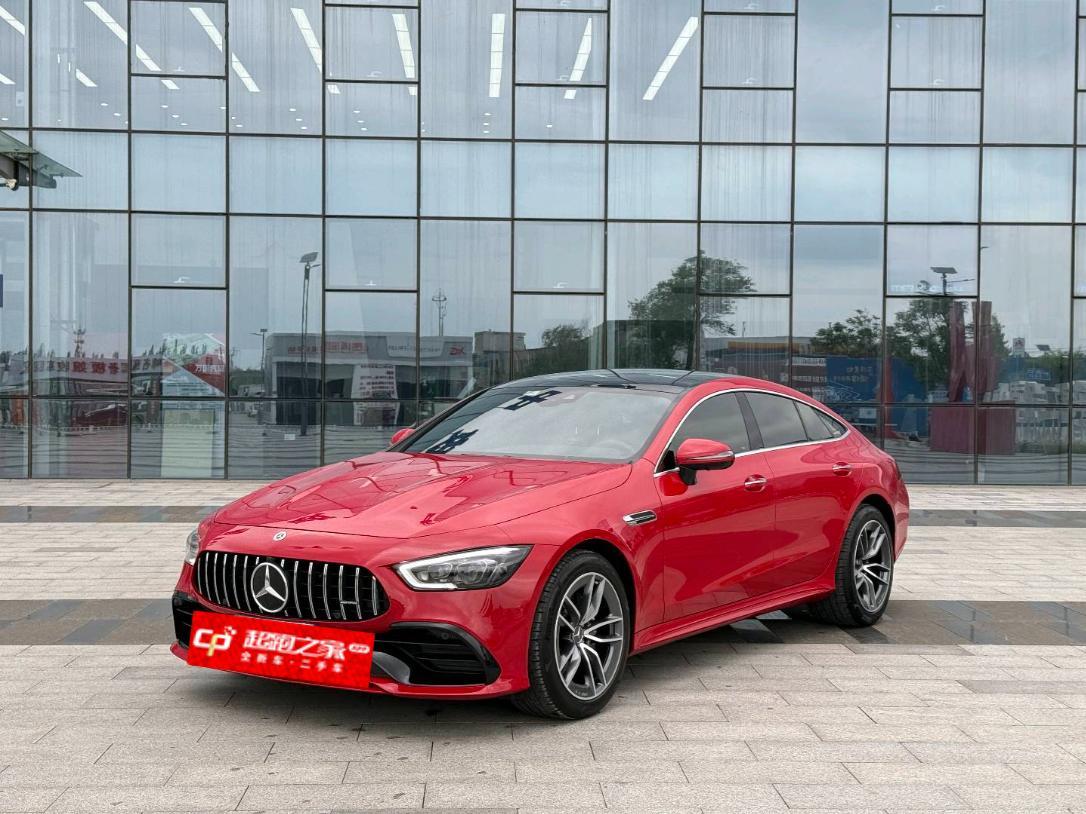 奔驰AMG GT红色2023年12月