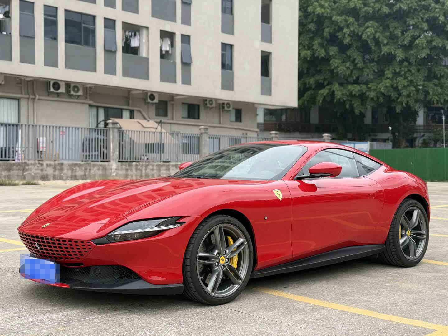 法拉利Roma红色2023年09月