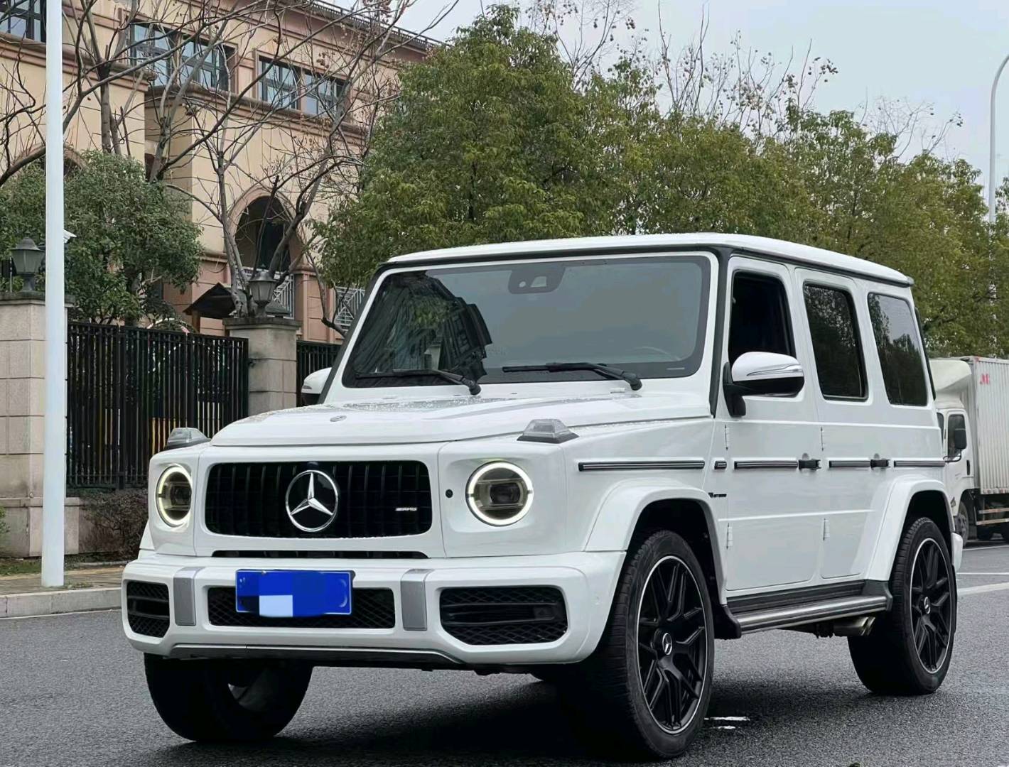 奔驰G级白色2019年07月