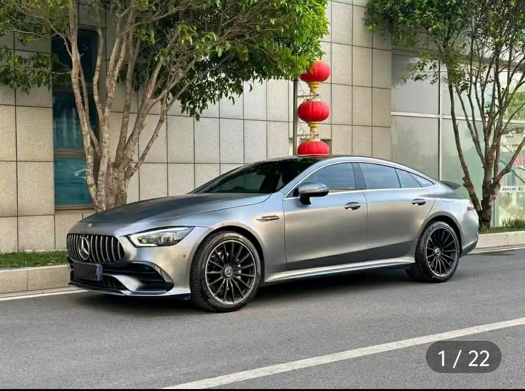 奔驰AMG GT银灰色2021年03月
