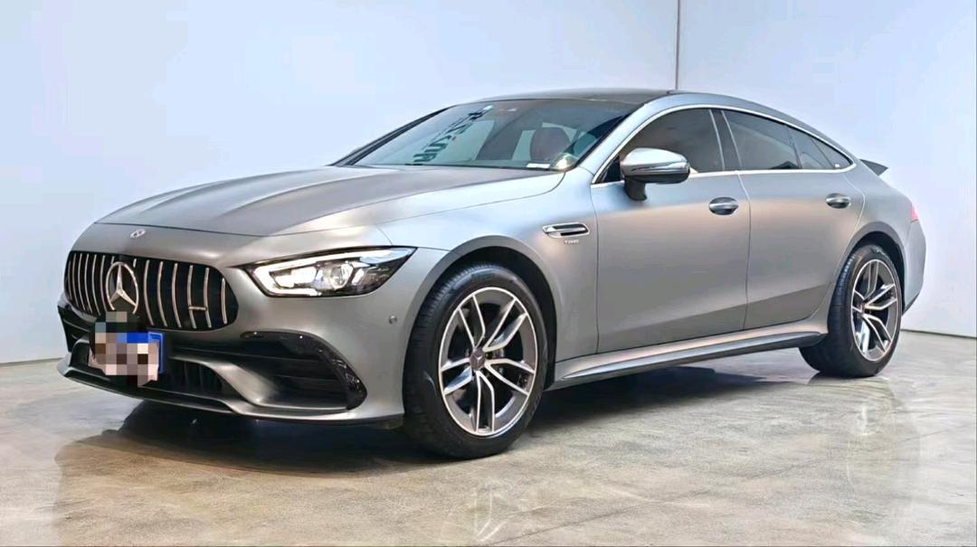 奔驰AMG GT银灰色2020年11月
