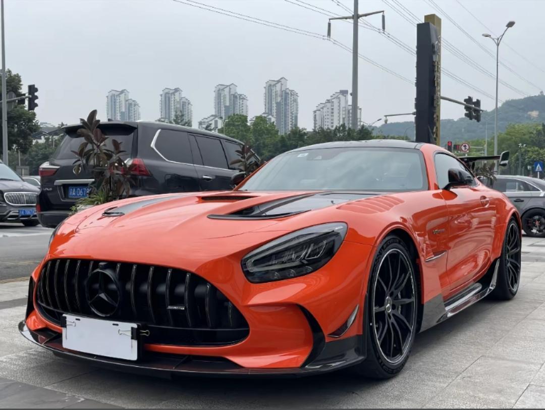 奔驰AMG GT橙色2022年06月
