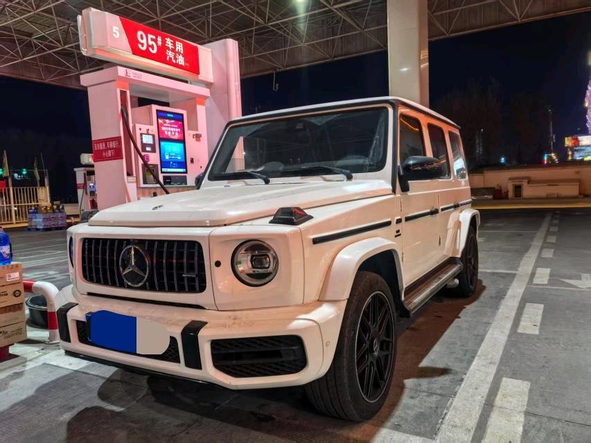 奔驰G级白色2021年03月