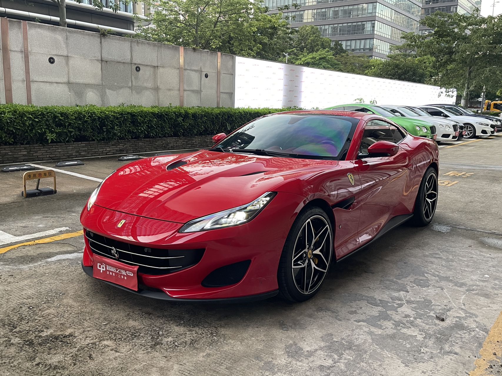 法拉利Portofino红色2019年04月
