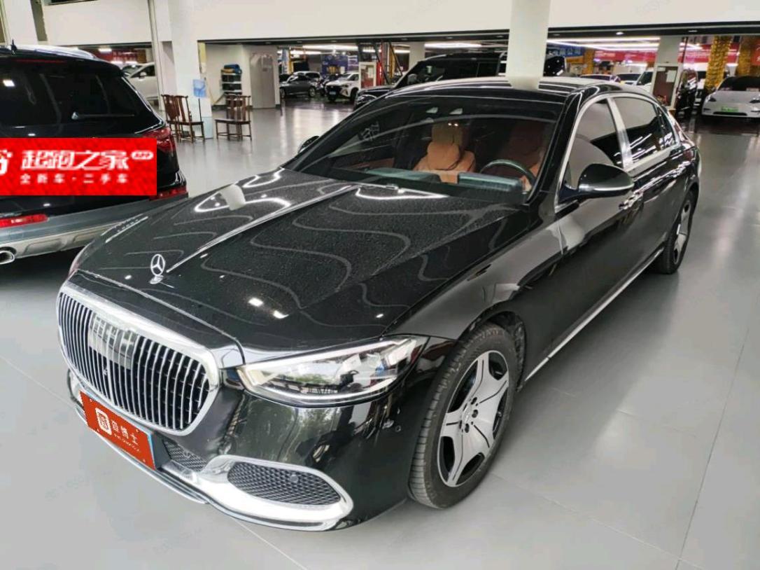 奔驰迈巴赫S级黑色2022年11月