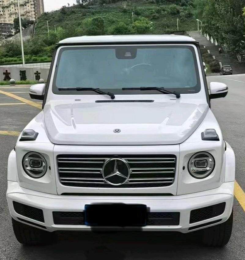奔驰G级白色2019年11月