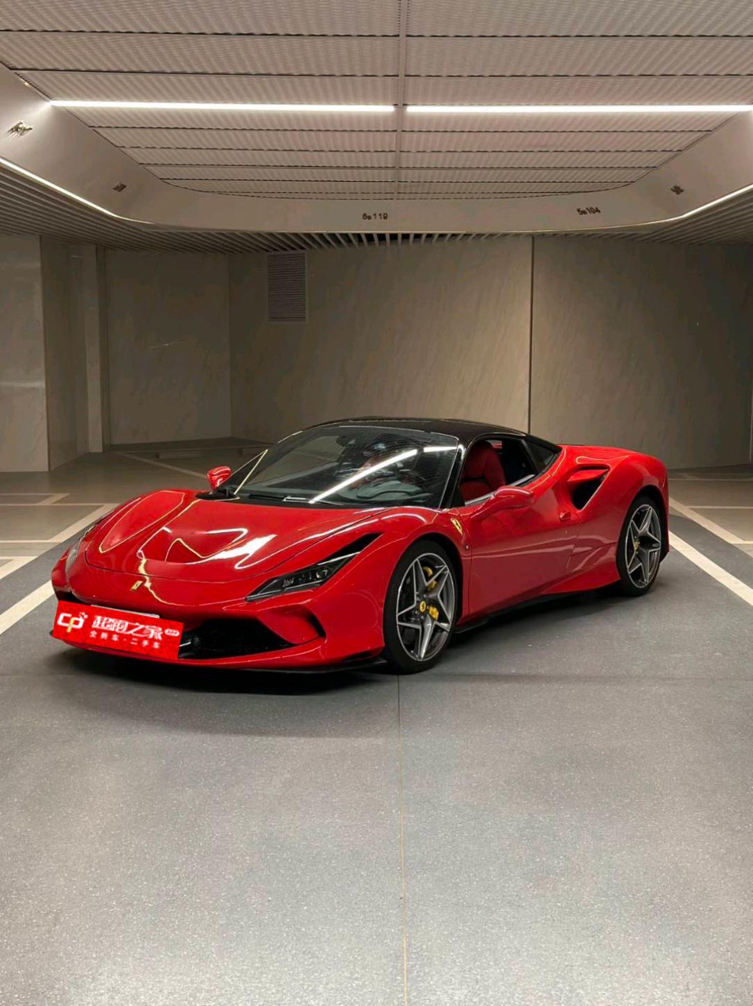 法拉利F8红色2021年01月