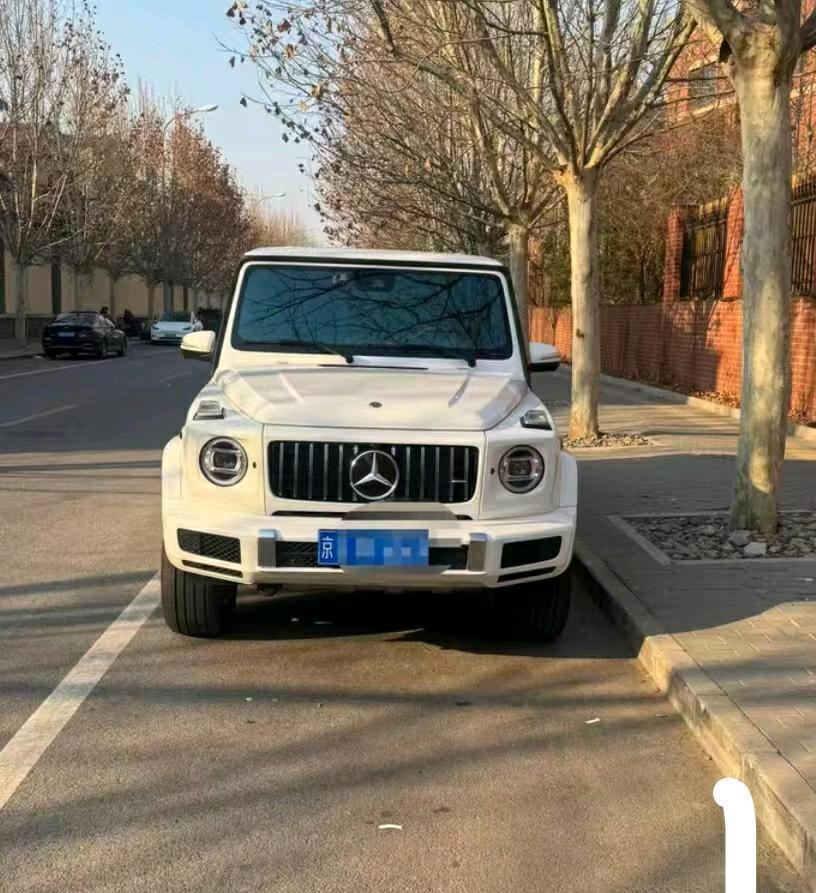 奔驰G级白色2024年01月