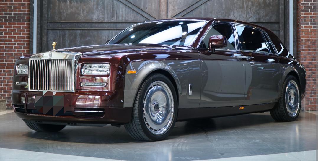 劳斯莱斯幻影红色2016年02月