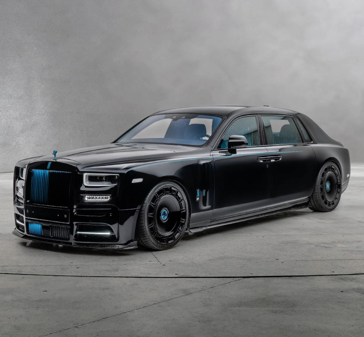 劳斯莱斯幻影黑色2007年07月