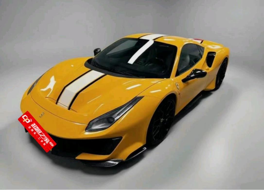 法拉利458黄色2012年10月