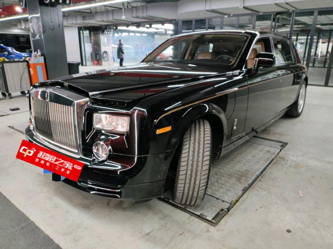 劳斯莱斯幻影黑色2012年08月