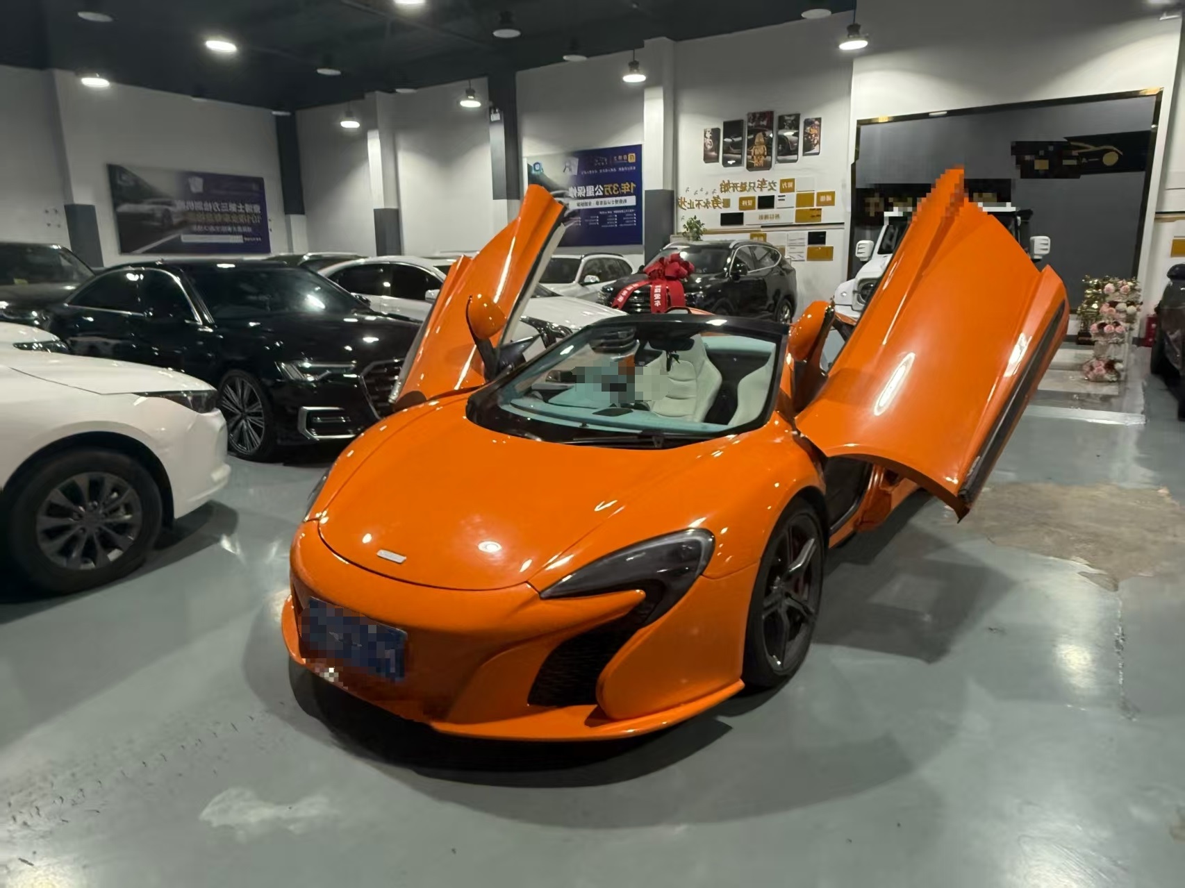 迈凯伦650S橙色2015年08月