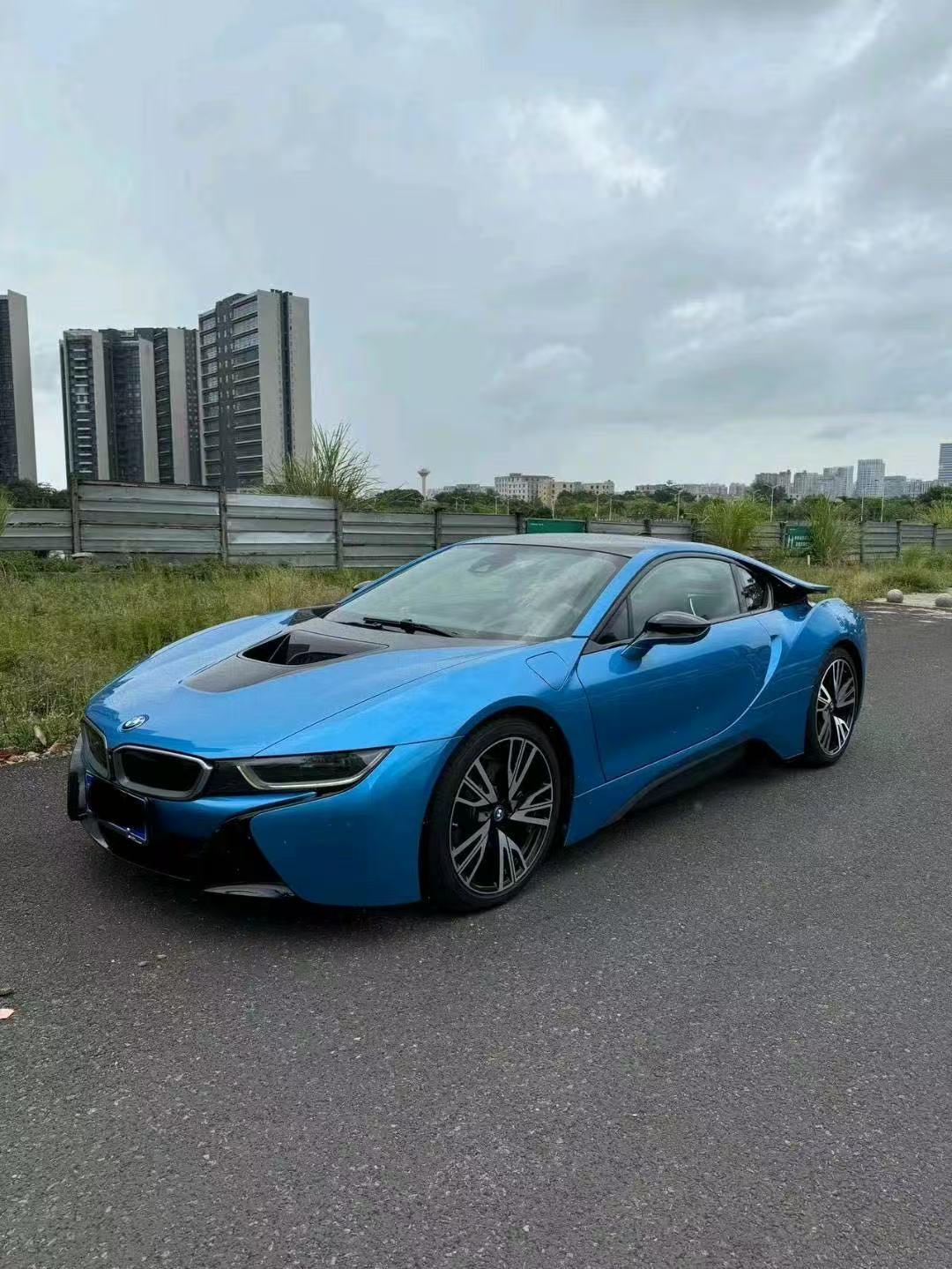 宝马M系i8蓝色2015年08月