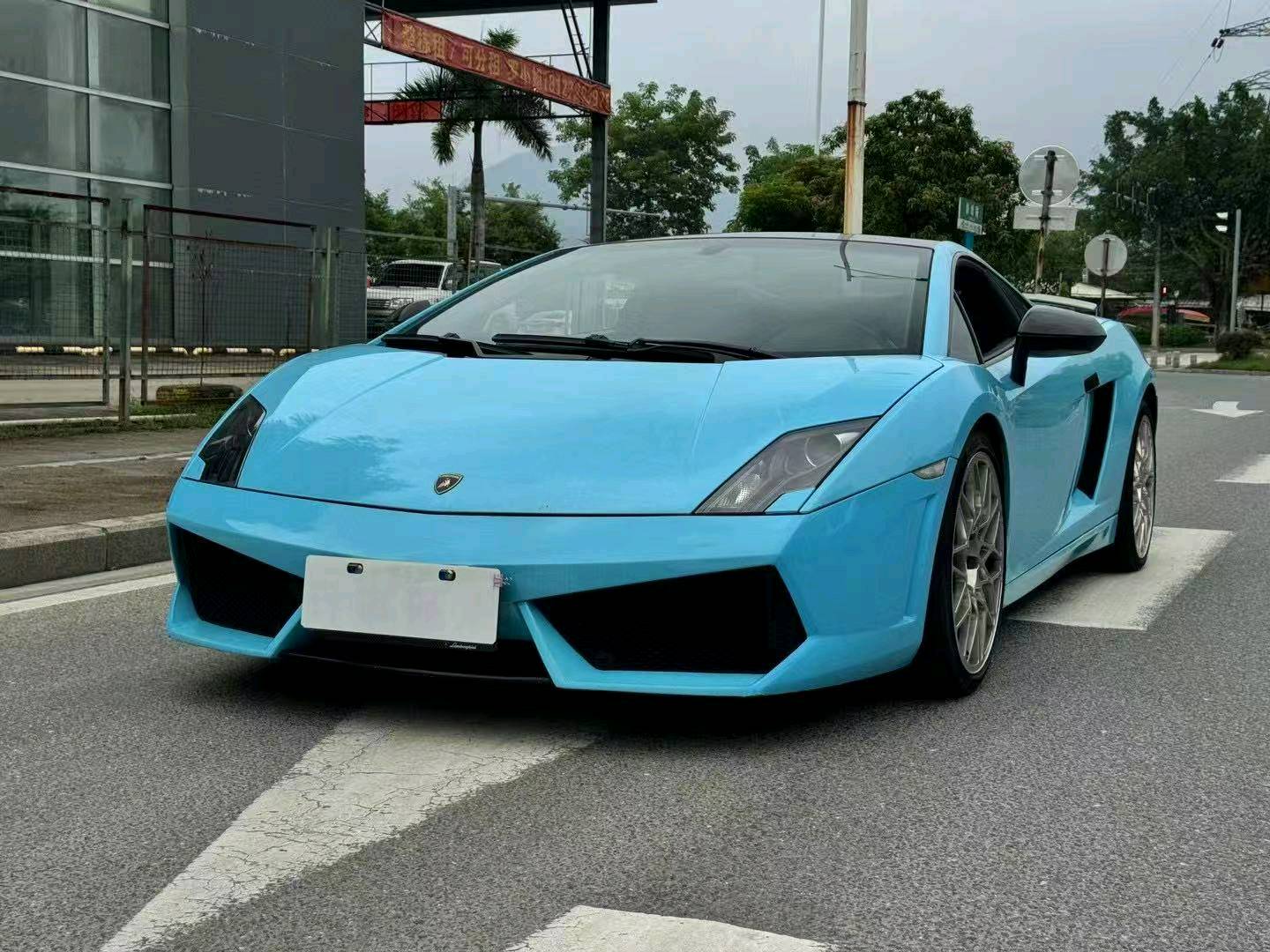 兰博基尼Gallardo蓝色2013年07月